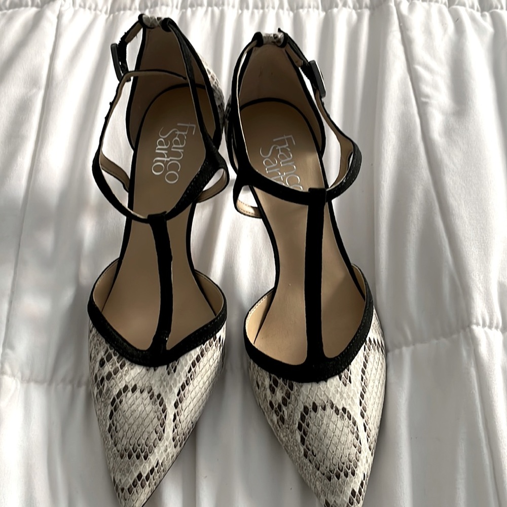 Franco Sarto t strap heels